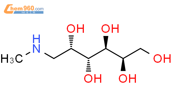 1-(甲基氨基)-D-半乳糖醇结构式图片|7115-46-0结构式图片