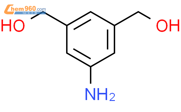 (3-氨基-5-羟基甲基苯基)甲醇结构式图片|71176-54-0结构式图片