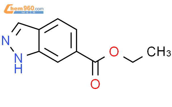 1H-吲唑-6-羧酸乙酯结构式图片|713-09-7结构式图片