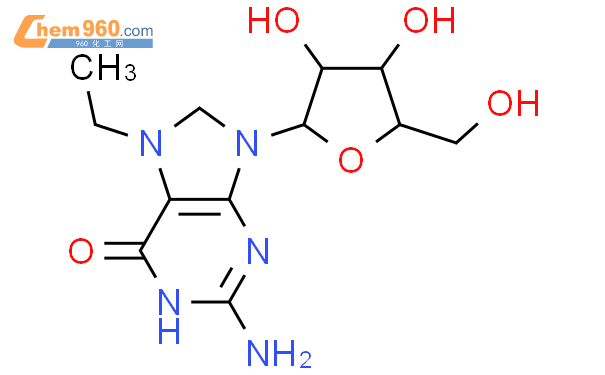 71369-24-9_1H-Purinium,2-amino-7-ethyl-6,9-dihydro-6-oxo-9-b-D ...