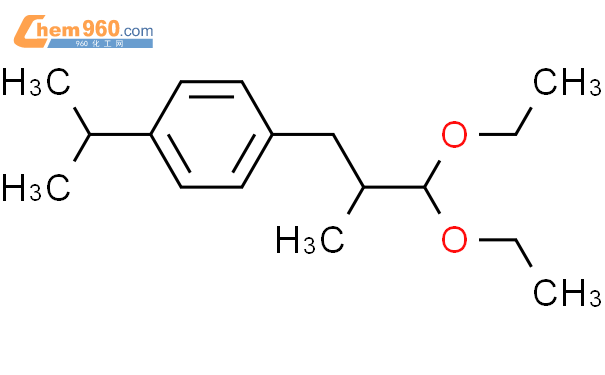 7149-24-8_1-(3,3-二乙氧基-2-甲基丙基)-4-(1-甲基乙基)-苯CAS号:7149-24-8/1-(3,3-二乙氧基-2 ...