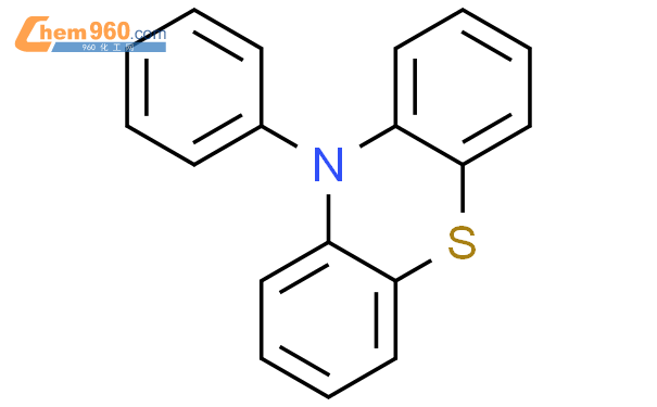 10-苯基吩噻嗪结构式图片|7152-42-3结构式图片