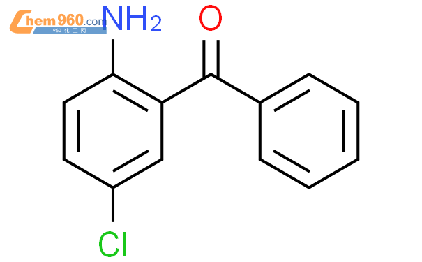 2-氨基-5-氯二苯甲酮结构式图片|719-59-5结构式图片