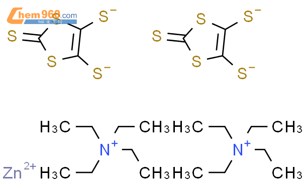 二(四乙基铵)二(2-硫代-1,3-二噻唑-4,5-二硫醇酸根)锌酸盐