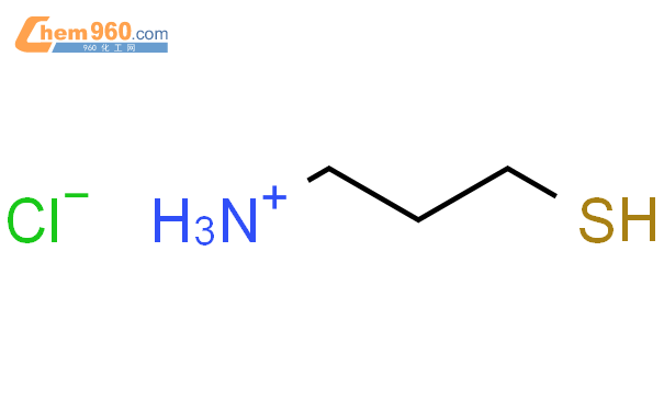 3-氨基丙硫醇盐酸盐结构式图片|7211-54-3结构式图片