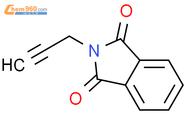 N-炔丙基邻苯二甲酰亚胺结构式图片|7223-50-9结构式图片
