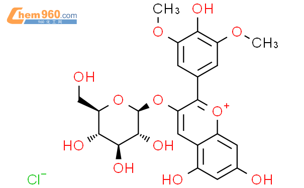氯化锦葵素-3-O-葡萄糖苷