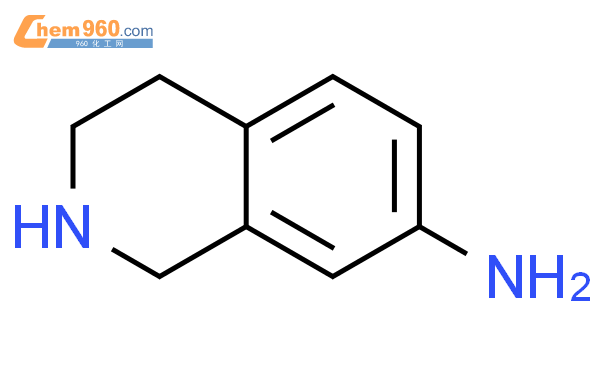 7-氨基-1,2,3,4-四氢异喹啉结构式图片|72299-68-4结构式图片