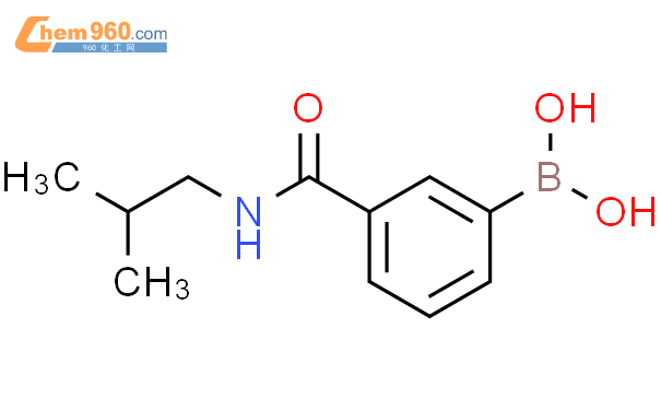 3-异丁氨基羰基苯硼酸