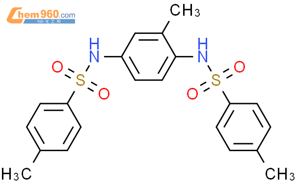 72374 00 6benzenesulfonamide Nn 2 Methyl 14 Phenylenebis 4 Methyl 化学式、结构式、分子式、mol 960化工网 