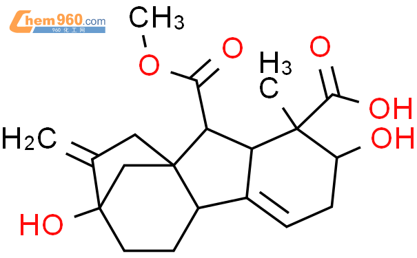 Dihydroxy Methoxycarbonyl Methyl Methylidenegibb Ene Carboxylic Acid