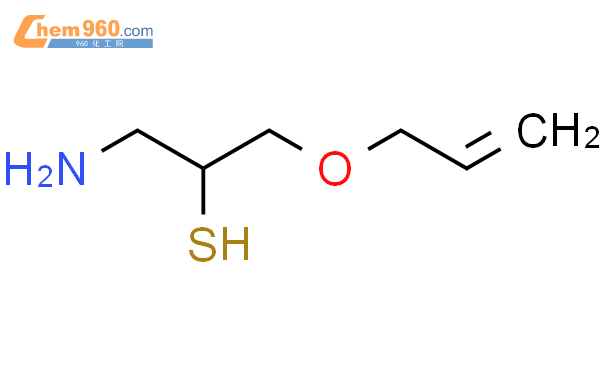 725246-70-8,2-Propanethiol, 1-amino-3-(2-propenyloxy)-化学式、结构式、分子式、mol ...