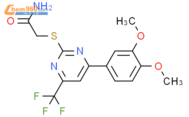 725693-92-5-2-4-3-4-dimethoxy-phenyl-6-trifluoromethyl-pyrimidin-2