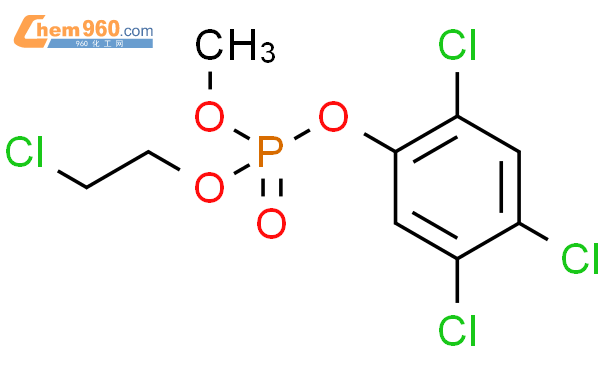 729-69-1,2-chloroethyl methyl 2,4,5-trichlorophenyl phosphate化学式、结构式、分子 ...