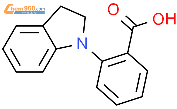 72990 98 8 Benzoic acid 2 2 3 dihydro 1H indol 1 yl 化学式结构式分子式mol