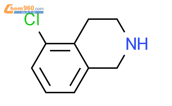 5-氯-1,2,3,4-四氢异喹啉结构式图片|73075-43-1结构式图片