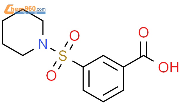 3-(1-磺酰基哌啶)-苯甲酸