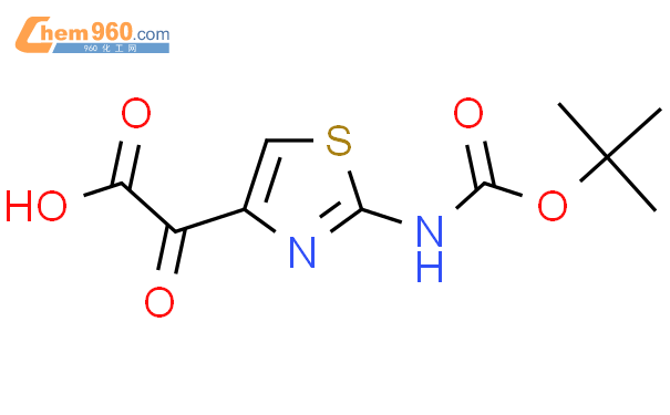 2-[[(1,1-Dimethylethoxy)carbonyl]amino]-α-oxo-4-thiazoleacetic acid