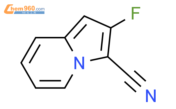 3-Indolizinecarbonitrile,2-fluoro-