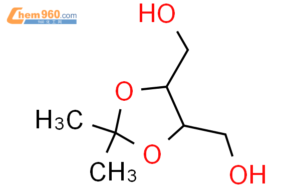 2,3-O-异亚丙基-D-苏醇结构式图片|73346-74-4结构式图片