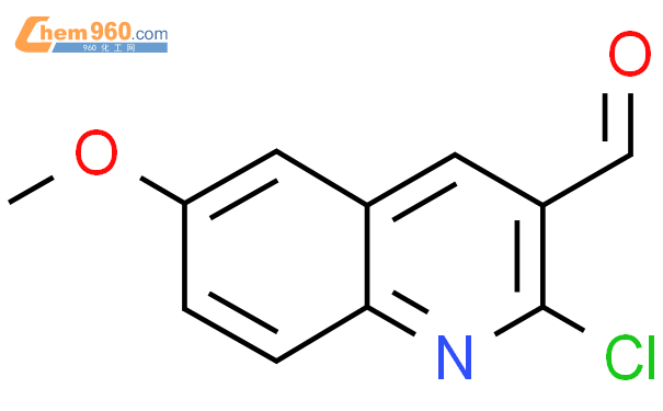 2-氯-6-甲氧基喹啉-3-甲醛结构式图片|73568-29-3结构式图片