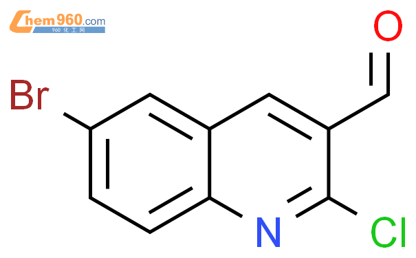 6-溴-2-氯喹啉-3-羧醛结构式图片|73568-35-1结构式图片