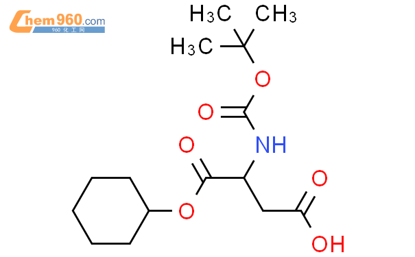 叔丁氧羰基-天冬氨酸4环己脂