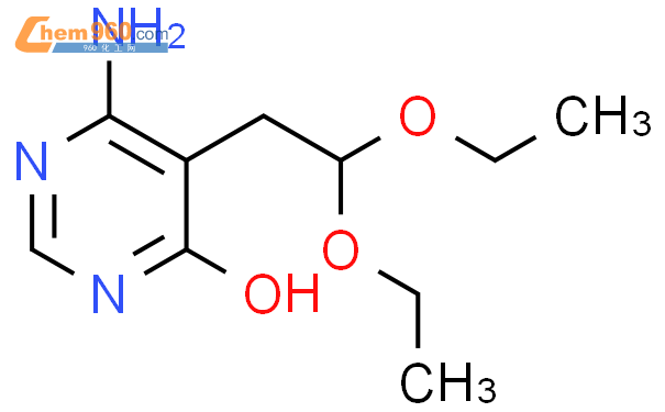 6-氨基-5-(2,2-二乙氧基乙基)-4-羟基嘧啶