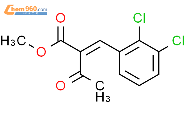 2,3-二氯亚苄基乙酰乙酸甲酯结构式图片|74073-22-6结构式图片