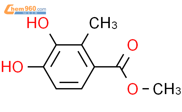 3,4-二羟基-2-甲基苯甲酸甲酯结构式图片|740799-82-0结构式图片