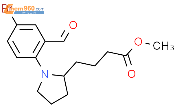 Pyrrolidinebutanoic Acid Bromo Formylphenyl