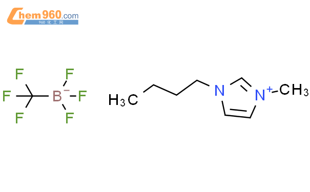 741677 68 91 丁基 3 甲基咪唑啉三氟三氟甲基硼酸盐化学式、结构式、分子式、mol 960化工网 