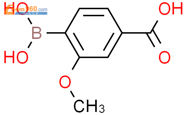 4-硼-3-甲氧基苯甲酸