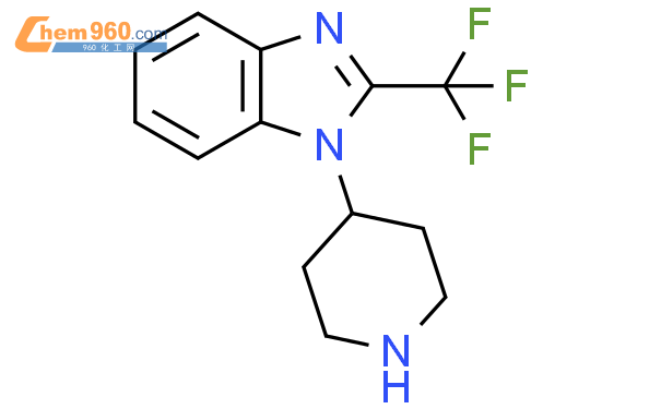 742076 06 8 1 4 哌啶基 2 三氟甲基 1h 苯并咪唑cas号 742076 06 8 1 4 哌啶基 2 三氟甲基 1h 苯并咪唑中英文名 分子式 结构式