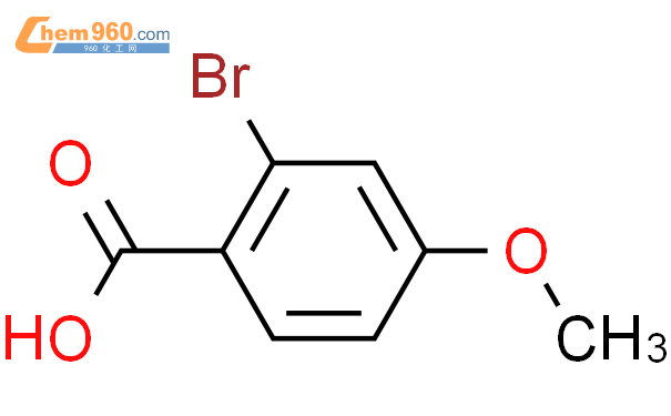 2-溴-4-甲氧基-苯甲酸结构式图片|74317-85-4结构式图片
