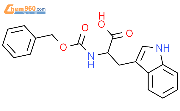 N(α)-苄氧羰基-L-色氨酸结构式图片|7432-21-5结构式图片
