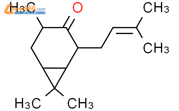 4,7,7-三甲基-2-(3-甲基-2-丁烯基)二环[4.1.0]-3-庚酮