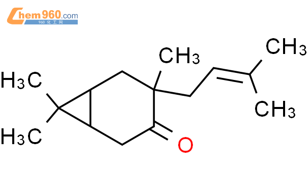 4,7,7-三甲基-4-(3-甲基-2-丁烯基)二环[4.1.0]-3-庚酮