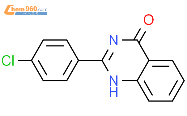 4(1H)-Quinazolinone, 2-(4-chlorophenyl)-