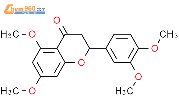 (2S)-5,7,3',4'-tetramethoxyflavanone