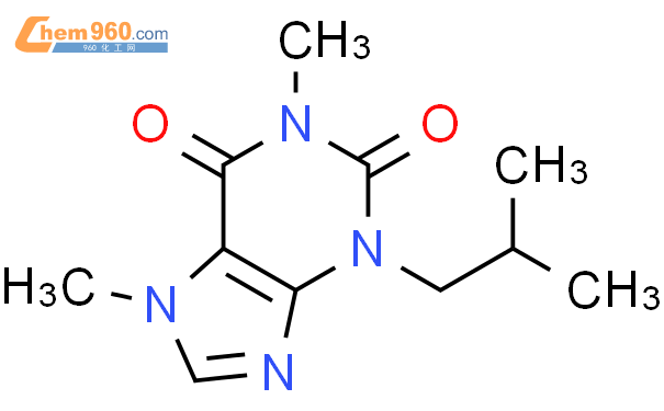 1,7-二甲基-3-异丁基黄嘌呤