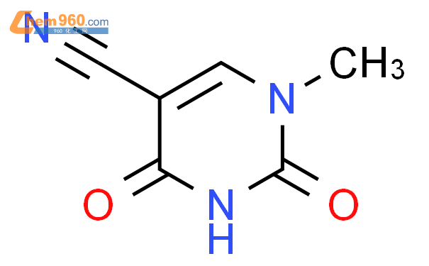 1-甲基-2,4-二氧代-1,2,3,4-四氢-5-嘧啶甲腈