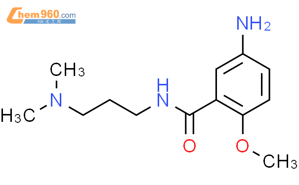 748112 91 6 Benzamide 5 Amino N 3 Dimethylamino Propyl 2 Methoxy