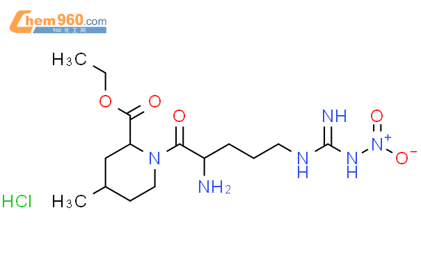 (2R,4R)-1-(2-氨基-5-(3-硝基胍基)戊酰基)-4-甲基哌啶-2-羧酸乙酯盐酸盐