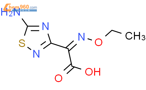 (Z)-2-(5-氨基-1,2,4-噻二唑-3-基)-2-乙氧亚氨基乙酸