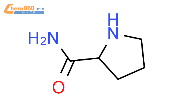 L-脯氨酰胺结构式图片|7531-52-4结构式图片