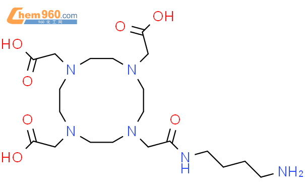1,4,7,10-Tetraazacyclododecane-1,4,7-tris(acetic acid)-10-(4-aminobutyl)acetamide