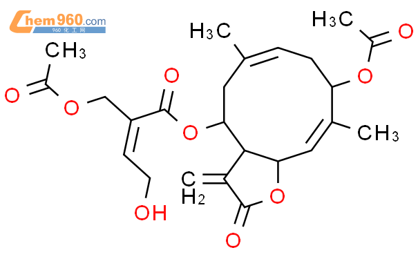 75351-98-3_(3aR,4R,9S,11aR)-9-(acetyloxy)-6,10-dimethyl-3-methylidene-2 ...