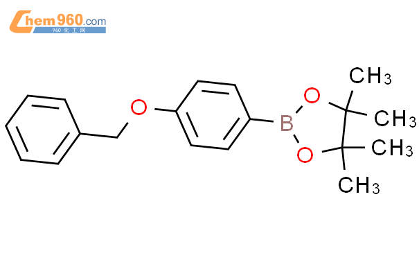 4-苄氧基苯硼酸频那醇酯结构式图片|754226-40-9结构式图片