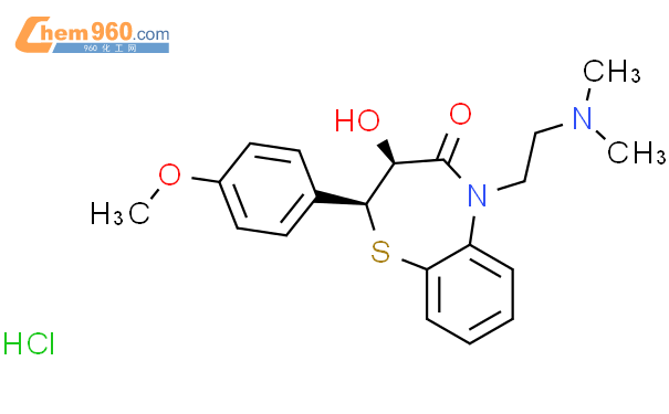 盐酸地尔硫卓结构图片